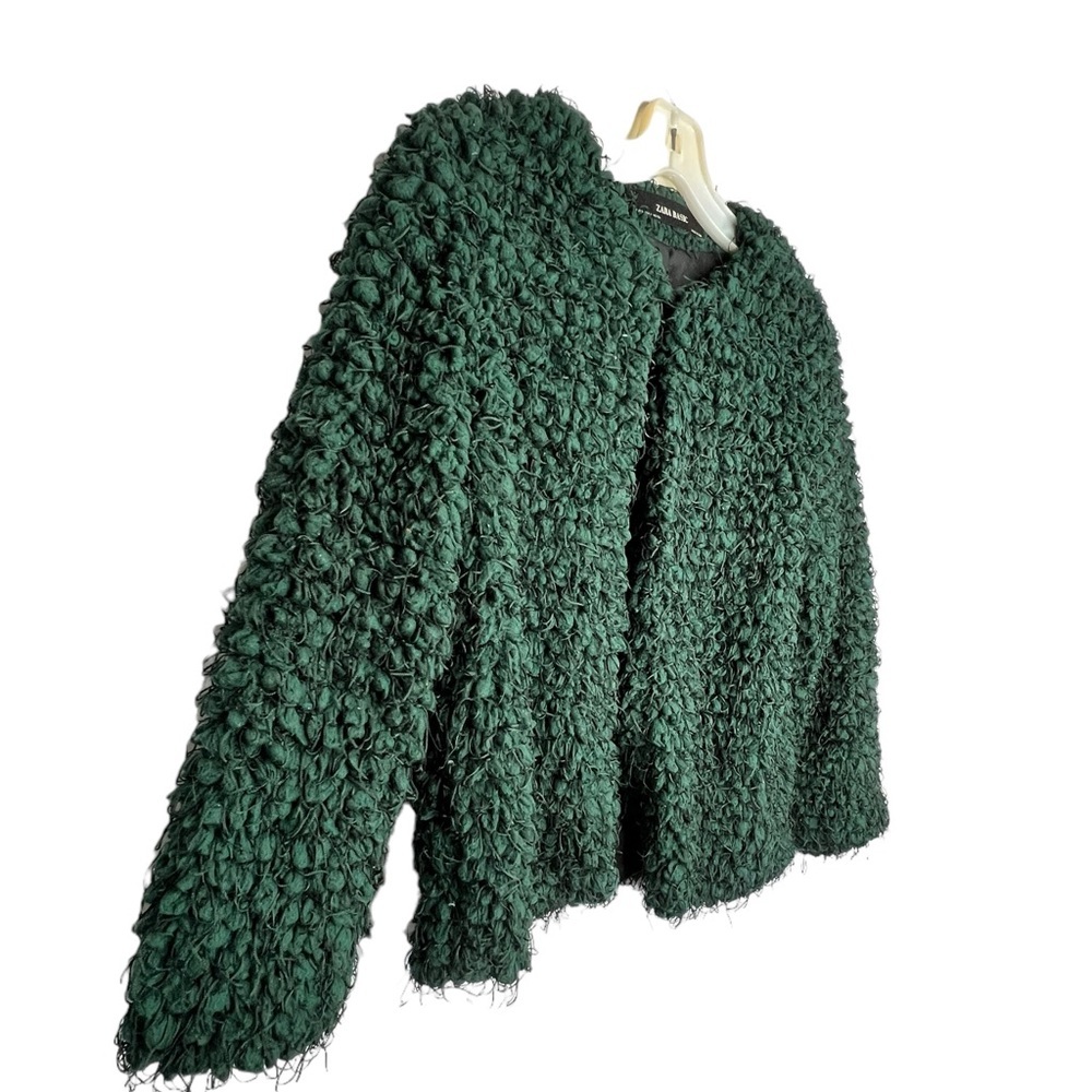 Zara Basic Green Jacket - image 3